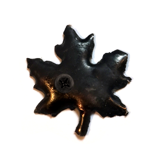 Leaf-shaped Custom Glass Clip